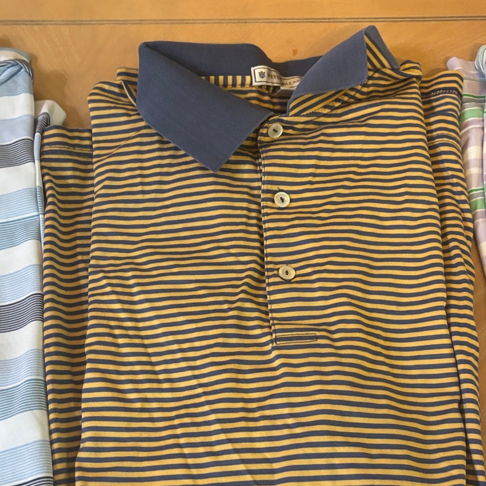 Peter Millar Kids Button Down Shirts - Stripes An… - image 6